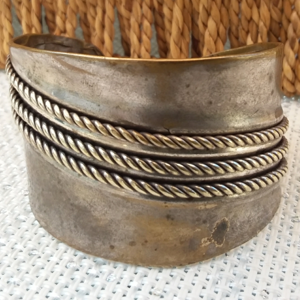 Handmade metal cuff